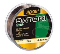 Jaxon Filo per carpa ad affondamento rapido, lenza da pesca Satori CARP 300 m, bobina monofilo per carpa (0,27 mm/15 kg)