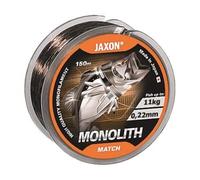 Jaxon Lenza da pesca Monolith Match monofilo, bobina da 150 m (0,22 mm/11 kg)