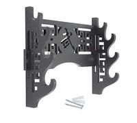 JAXU CWN 'ART Seal Board Montaggio a Parete Spada Katana Supporto in Legno Samurai Sword Stand Hanger Support Holder （3 Story）