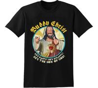 Jay And Silent Bob Buddy Christ T-Shirt Unisex Streetwear Printed Short Sleeve Tee Shirt Black 3XL
