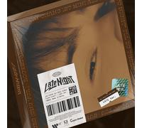 Jay Chang 1° mini album [Late Night] LATE Ver. CD + libro 48 p + P.Card +...
