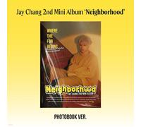 Jay Chang 2° mini album [quartiere] fotolibro Ver. CD + P.Book + P.Card +...