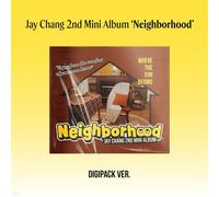 Jay Chang 2nd Mini Album [Neighborhood] Digipack Ver CD + libretto 16p + cart...