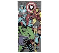 Jay Franco Asciugamano per Bagno, Spiaggia e Piscina Marvel Comics Avengers - 100% Cotone, 71 cm x 147 cm