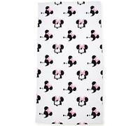 Jay Franco Disney Minnie Mouse Stile 86cm x 162cm Grande Asciugamano da Spiaggia in 100% Cotone/Telo Mare
