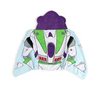 Jay Franco Disney Pixar Toy Story Buzz Lightyear - Telo a Mantella con Cappuccio 56 × 130 cm per Bambini, Super Morbido per Bagno, Spiaggia e Piscina, Prodotto con Licenza Ufficiale, Multicolore