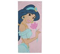 Jay Franco Disney Princess Fiore 71 cm x 147 cm Asciugamano da Spiaggia in 100% Cotone/Telo Mare