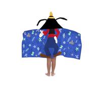 Jay Franco Disney Topolino e i Suoi Amici Pippo - Telo a Mantella con Cappuccio 56 × 130 cm per Bambini, Super Morbido per Bagno, Spiaggia, Piscina e Viaggio, Prodotto con Licenza Ufficiale, Blu