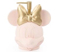 Jay Franco Dispenser Sapone Disney Minnie - Resina Rosa - Decorazione Bagno