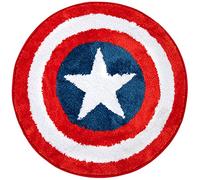 Jay Franco Marvel Avengers Shields - Tappeto da bagno in cotone trapuntato, per bambini (prodotto ufficiale Marvel)