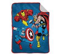 Jay Franco Marvel Comics Whoom 130 x 150cm Copridivano Lana Morbido Sherpa