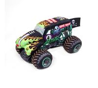 Jay Franco Monster Jam Grave Digger - Cuscino morbido peluche per bambini, 32 cm, ultra morbido e comodo cuscino, prodotto ufficiale, colore: verde