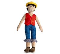 Jay Franco One Piece Cuscino in Peluche Luffy - Cuscino Personaggio Imbottito da 66 cm