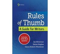 Jay Silverman Elaine Hughes Diana Wien Rules of Thumb MLA 2016 U (Anello, filo)