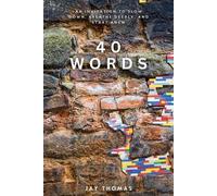 Jay Thomas 40 Words (Tascabile)