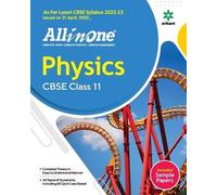 Jayant Kumar Jh Cbse All in One Physics Class 11 2022-23 Edition (as (Tascabile)