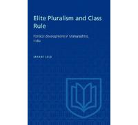 Jayant Lele Elite Pluralism and Class Rule (Tascabile) Heritage