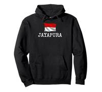 Jayapura City Indonesia Vacanze Paese Viaggi Donne Uomini Felpa con Cappuccio