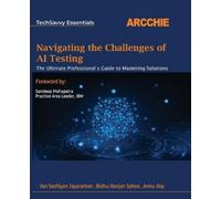 Jayaraman Sahoo Navigating the Challenges of AI Testing (Edition1st (Tascabile)