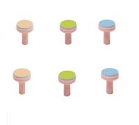 Jaybva - Set di 6 testine di ricambio per tagliaunghie elettrico per tagliaunghie standard e kit tagliaunghie rosa