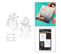 Jaycee Gaspar Whisper Weave Press + piastra in alluminio e fustelle