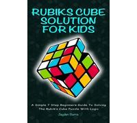 Jayden Burns Rubiks Cube Solution for Kids (Tascabile)