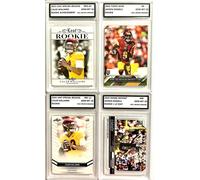 Jayden Daniels #6/Caleb Williams Topps/Panini Graded GEM-MT 10 Rookie Lotto Di 4