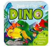 Jaye Garnett Dino (Libro di cartone) Peek-A-Flap
