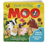 Jaye Garnett Moo (Libro di cartone) Peek-A-Flap