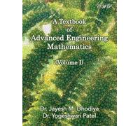 Jayesh M Dhodiya Yogeshwari A Textbook of Advanced Engineering Mathe (Tascabile)