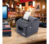 JAYEUW Stampante termica USB, 80 mm, stampante POS, carta ricevuta, auto-taglio, supermercato, cucina, ufficio, POS per Windows, comando ESC/POS