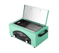 JAYEUW Sterilizzatore ad aria calda, 300 W, 50 - 220 °C, sterilizzatore regolabile con timer 0 - 60 minuti, sterilizzatore per riscaldamento a secco, sterilizzatore per manicure, 34 x 18 x 15 cm,