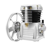 JAYEUW Testa della pompa del compressore d'aria 2HP monostadio doppio cilindro con silenziatore filtro aria 200L/min volume di scarica compressore aggregato negli utensili pneumatici