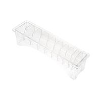 JAYIOLA Guida Pettine Scatola Portaoggetti Strumenti per Capelli Forniture 10 Griglie