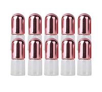 JAYIOLA Set di 10 Contenitori Portatili per Oli Essenziali con Rullo in Acciaio, Coperchi Colorati, 2ml