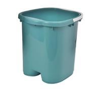 JAYIOLA Vasca per il lavaggio dei piedi, vasca per il massaggio, per il relax portatile, per il pediluvio, per l'ammollo dei piedi ... il pediluvio, Verde