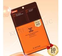 JAYJUN Real Water Brightening Black Mask 10EA maschera idratante cosmetica co...