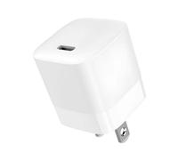 JAYM - Caricatore 1 USB-c Power Delivery 30w con Chip Intelligente Che Adatta La Potenza Al Dispositivo Collegato - Presa US