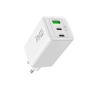 Jaym, Caricatore da Muro GaN 5A 100W Max con 2 USB-C e USB-A Compatibile PD-PPS