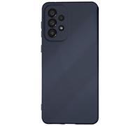 Jaym, Cover per Galaxy A33 5G Premium Silicone Microfibra, Blu