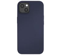 Jaym, Cover per iPhone 13 Mini Premium Silicone Microfibra, Blu