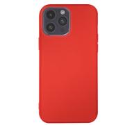 Jaym, Cover per iPhone 14 Pro Premium Silicone Microfibra, Rosso