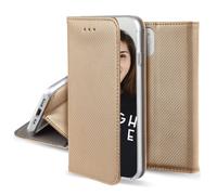 Jaym, Custodia folio per Galaxy A53 5G magnetica funzione supporto, Oro