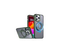 AVIZAR Protettiva JMRING026 Cover per Apple iPhone 16 Pro Max, Verde