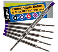 Jaymo Ricambio per Sheaffer K 99335/99325 - Misura 95 mm di lunghezza - Ricarica per penna a sfera - 6 viola