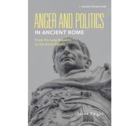 Jayne Knight Anger and Politics in Ancient Rome (Copertina rigida)