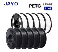JAYO 5.5KG/10KG 3D filamento PETG Nero/Bianco/Grigio 1.75mm 1.1KG/SET 3D consumo