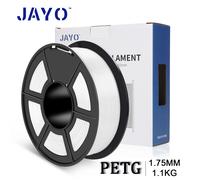 JAYO 5.5KG/10KG 3D filamento PETG Nero/Bianco/Grigio 1.75mm 1.1KG/SET 3D consumo