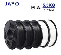 JAYO 5.5KG/10KG 3D filamento PLA Nero/Bianco/Grigio 1.75mm 1.1KG/SET 3D consumo