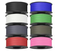 JAYO Filamento PLA opaco 1,75 mm, filamento 3D per stampante 3D, multicolore, bobina da 250 g, confezione da 8 pezzi, totale 2 kg